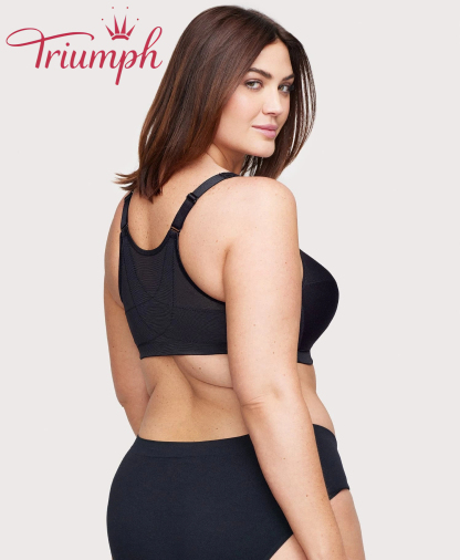 💖Triumph® 4-pak ✨Biustonosz z zapięciem z przodu i odpinanym tyłem