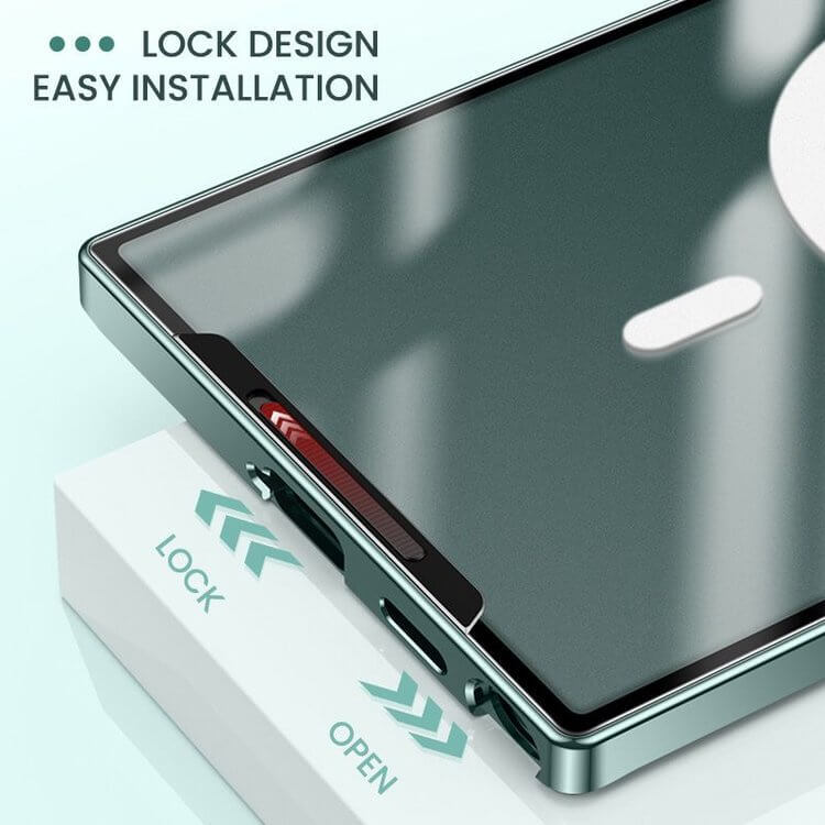 Magnetyczne etui metalowe Magsafe do Samsung Galaxy S24 S23 S22 S21