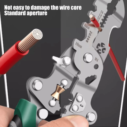🔧 Wielofunkcyjny składany ściągacz izolacji 🔧