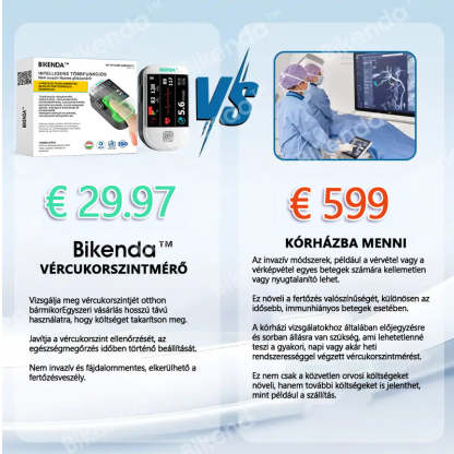 Inteligentny, wielofunkcyjny, nieinwazyjny glukometr laserowy Bikenda™ nowej generacji 👩‍💼[99,9% dokładności]🍀