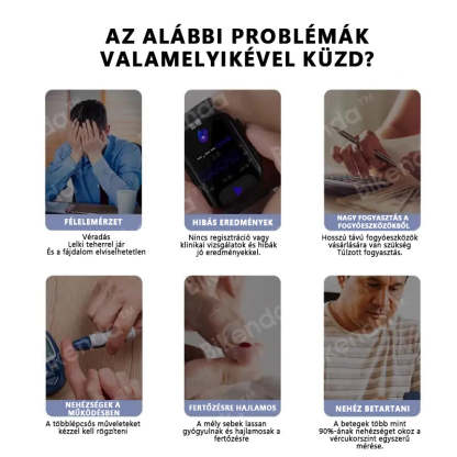 Inteligentny, wielofunkcyjny, nieinwazyjny glukometr laserowy Bikenda™ nowej generacji 👩‍💼[99,9% dokładności]🍀