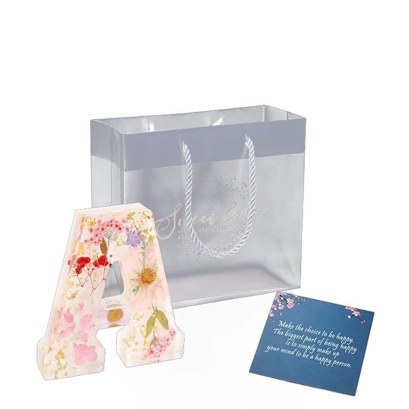 🌸Ręcznie robiona lampa nocna z żywicy kwiatowej