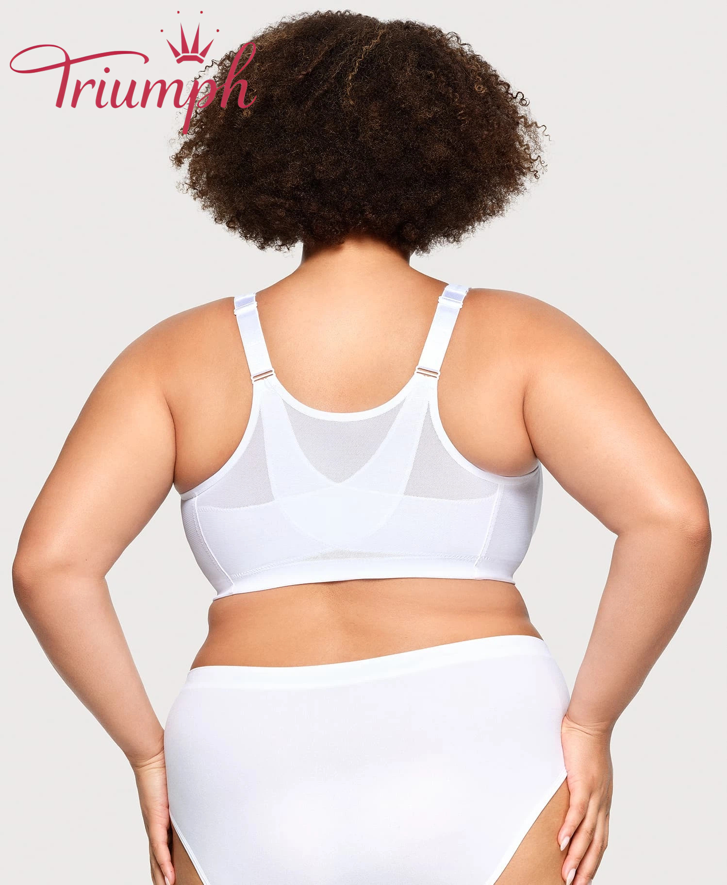 💖Triumph® 4-pak ✨Biustonosz z zapięciem z przodu i odpinanym tyłem