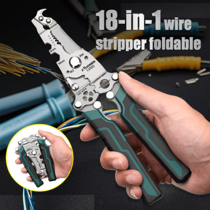 🔧 Wielofunkcyjny składany ściągacz izolacji 🔧