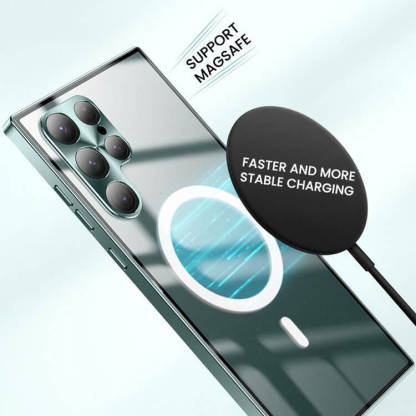Magnetyczne etui metalowe Magsafe do Samsung Galaxy S24 S23 S22 S21