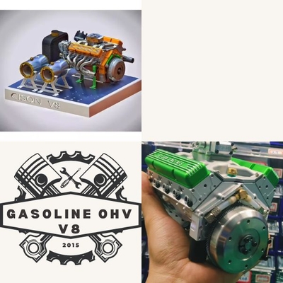 🔥Ostatnie 4 godziny wyprzedaży: Oszczędź 89% - zestawy modeli silników benzynowych OHV V8 Small-block