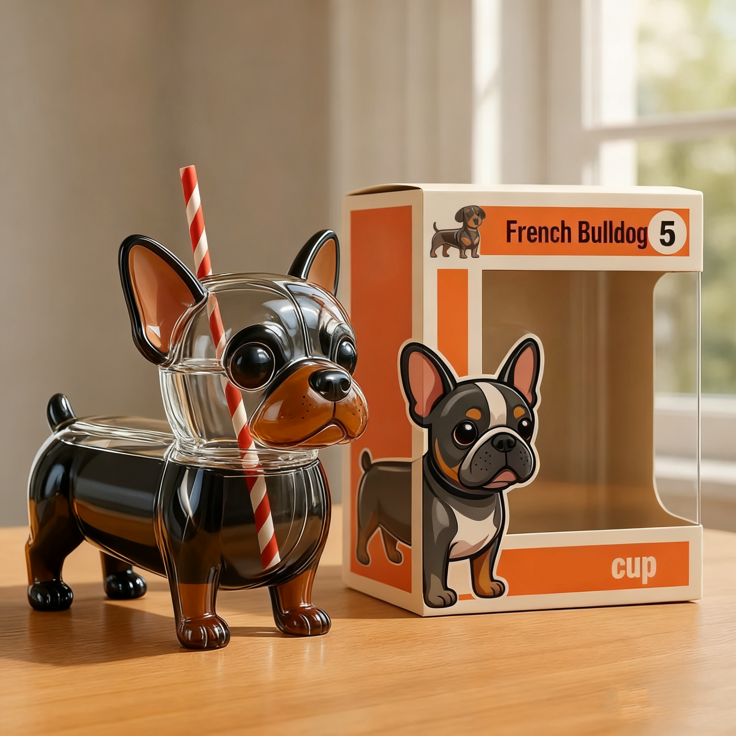 🐶✨ French Bulldog Cup – A Sip of Joy in Every Drink!