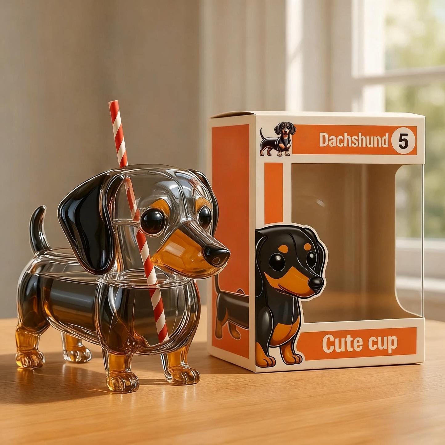 🐶✨ Dachshund Cute Cup – A Sip of Joy in Every Drink!