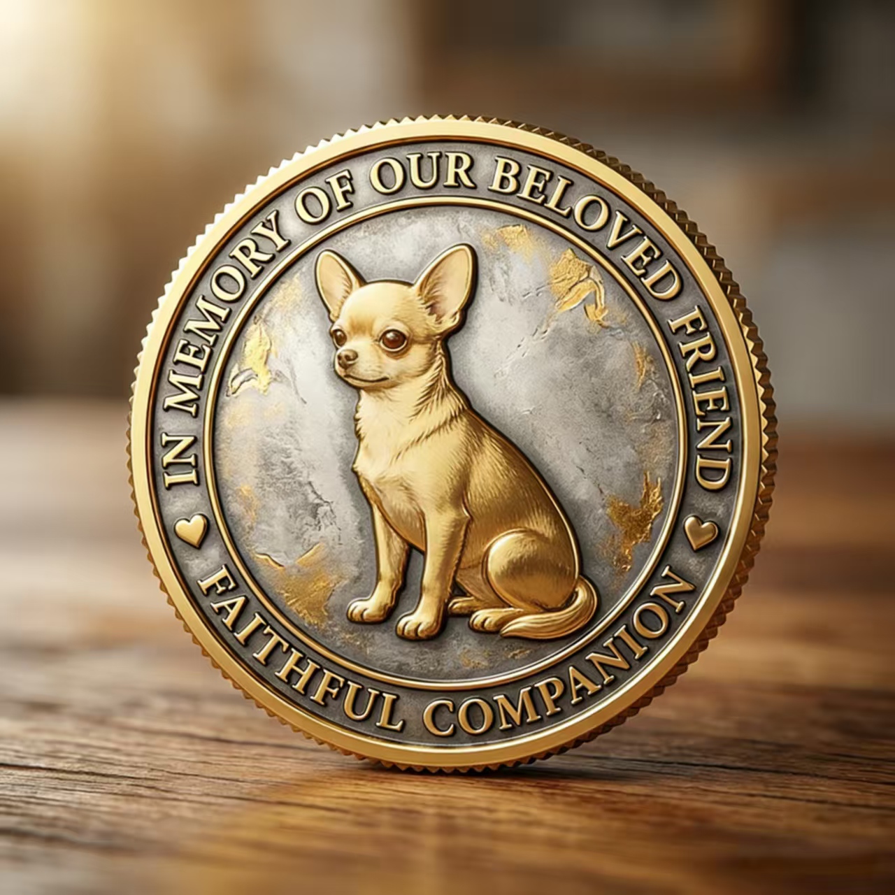 🐾Dog Memorial Keepsake Coin – “They Were Never Just a Pet”❤️