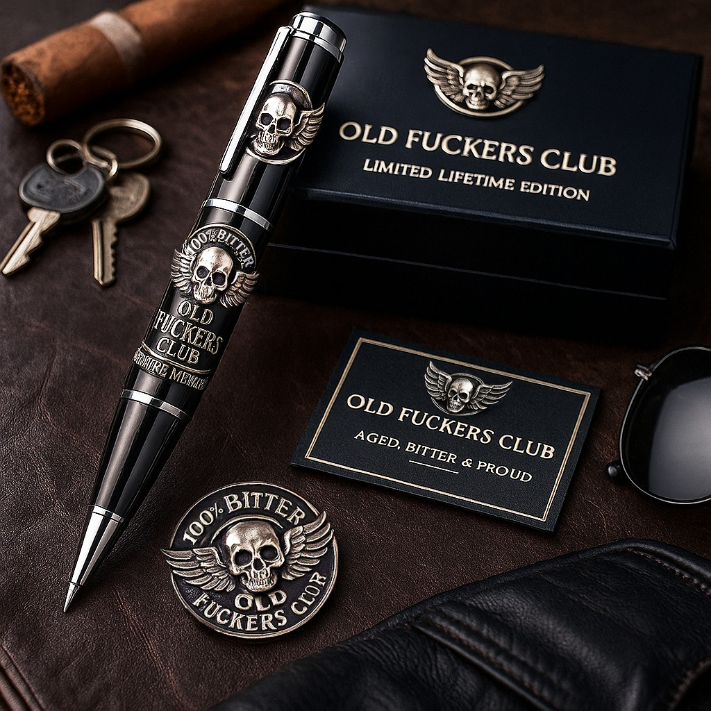 🔥LAST DAY 49% OFF - Old F*ckers Club Limited Edition Pen