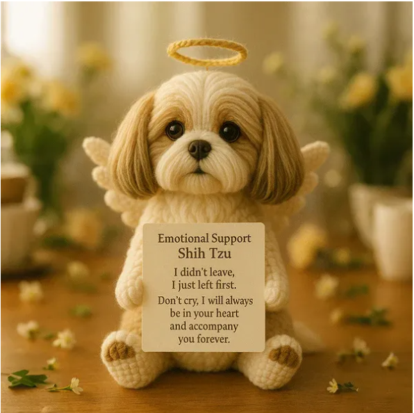 Delicate Miniature Crocheted Dog Keepsakes