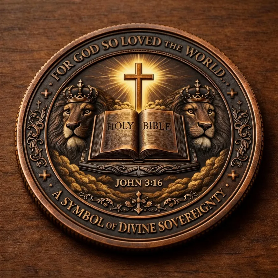 ✝️Divine Protection and Strength Commemorative Coins✝️