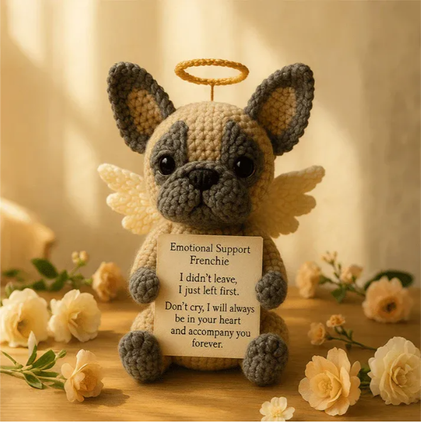Delicate Miniature Crocheted Dog Keepsakes