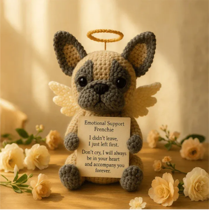 Delicate Miniature Crocheted Dog Keepsakes