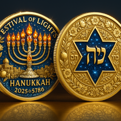 5786 Festival of Lights Heritage Coin