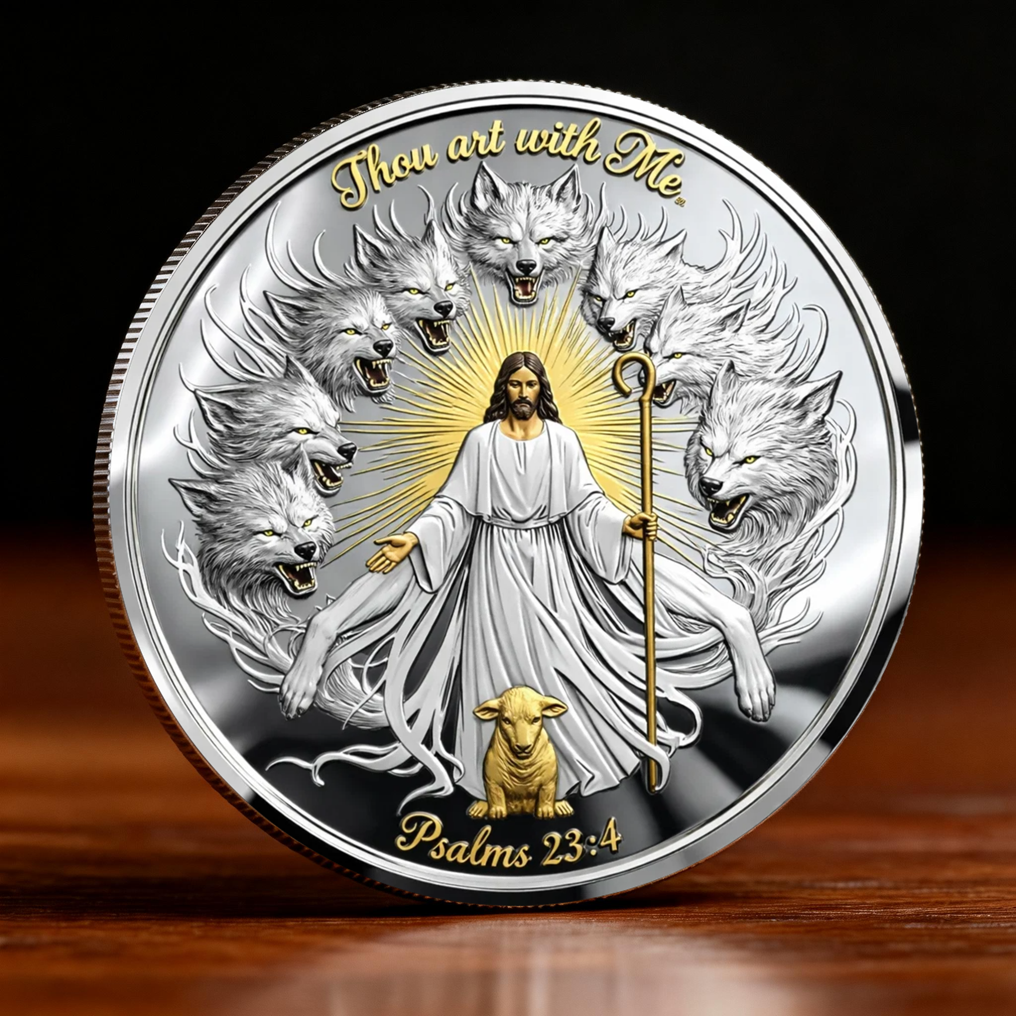 🙏“Thou Art With Me” Faith Commemorative Coin
