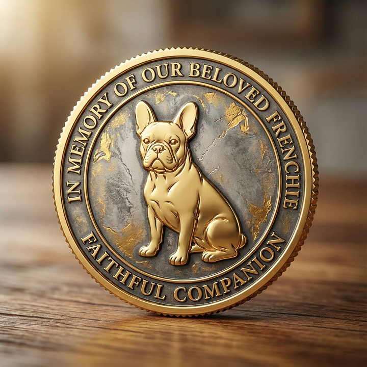 🐾Dog Memorial Keepsake Coin – “They Were Never Just a Pet”❤️