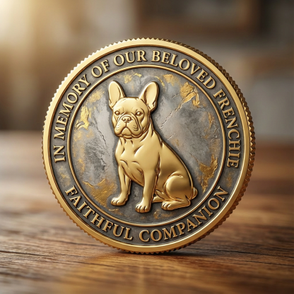 🐾Dog Memorial Keepsake Coin – “They Were Never Just a Pet”❤️