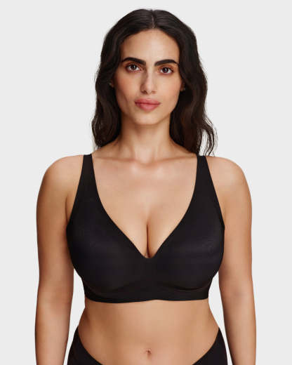 Deep V Breathable Lightweight Jelly Support Bra