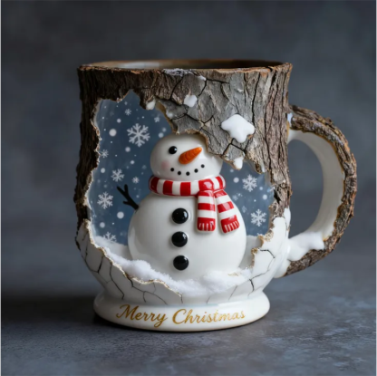 Christmas Themed Mugs Collection