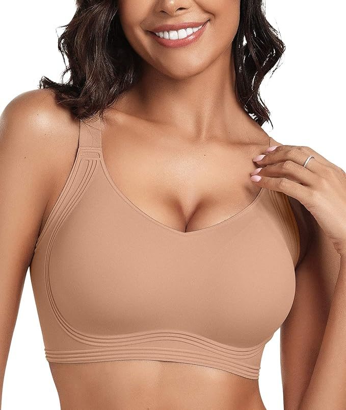 Seamless Full Coverage Push Up No Underwire Bras - LUNA