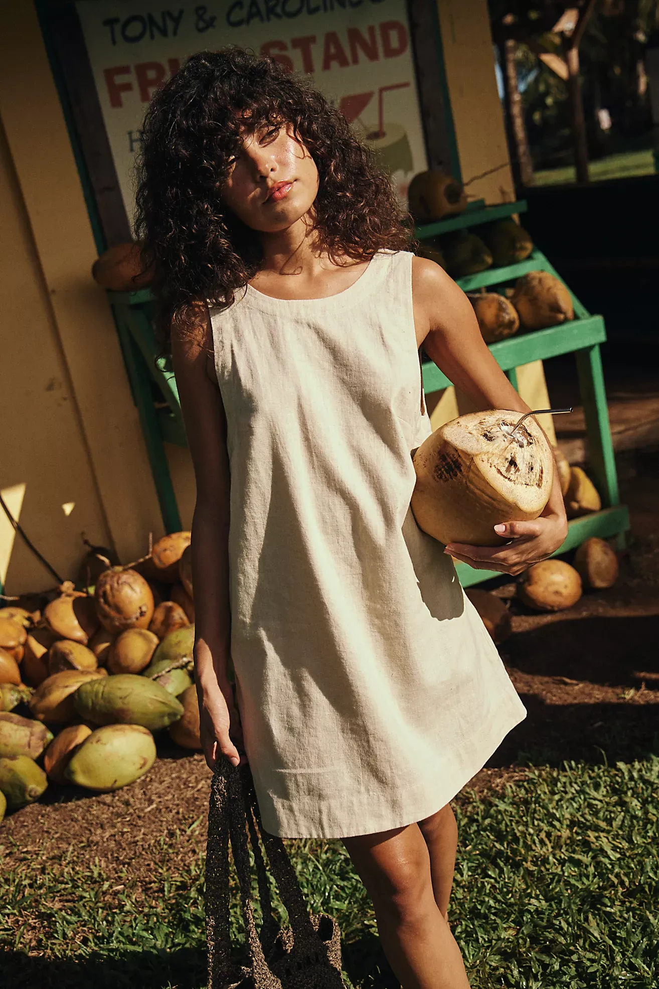 Full Of Sunshine Cotton-Linen Mini  ✨BUY 2 FREE SHIPPING!