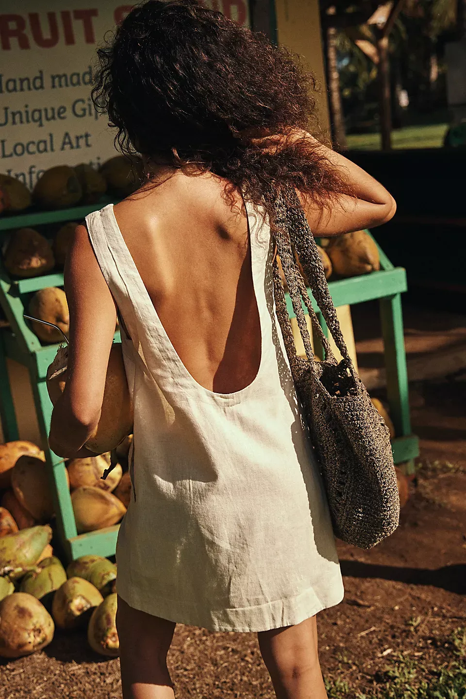 Full Of Sunshine Cotton-Linen Mini  ✨BUY 2 FREE SHIPPING!