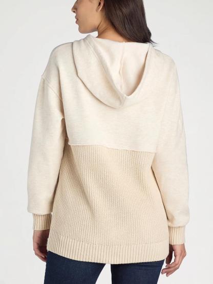 2024 Women's Casual Patchwork Hoodie