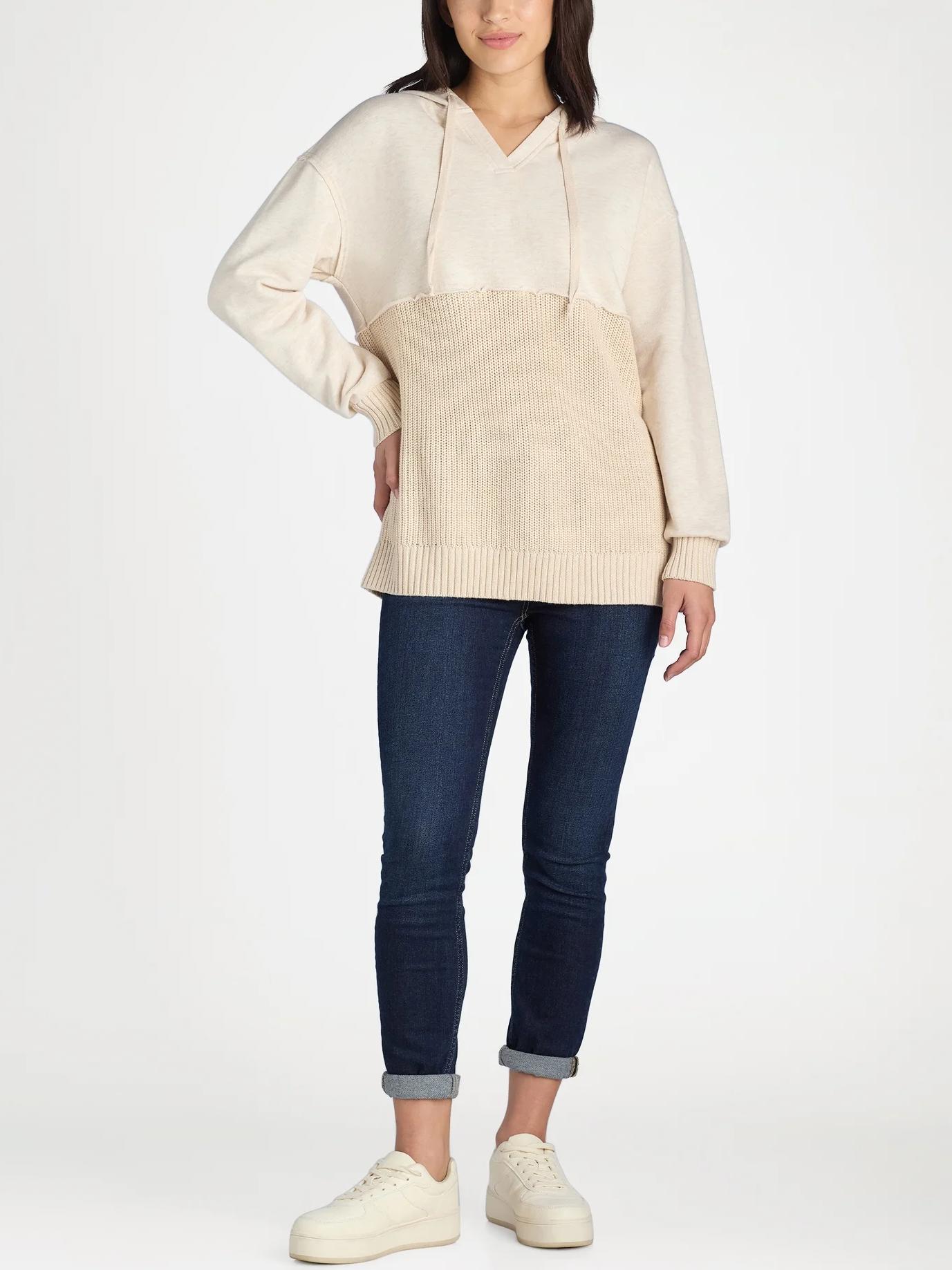 2024 Women's Casual Patchwork Hoodie