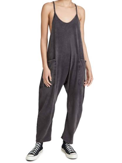 ⏰Hot Sale-Wide Leg Jumpsuit with Pockets(Buy 3 Free Shipping)