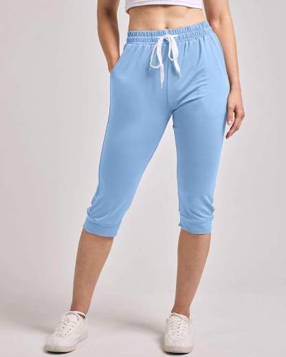 Women's Ultra Soft Lounge Capri Joggers Sweatpants Athletic Yoga with Pockets (BUY 2 FREE SHIPPING!!!)