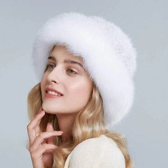 🎅Early Christmas Sale 🎁Women's Winter Furry Hat-Pink Laura