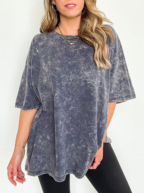2025 Spring Sale-New Wash Oversized Top (Buy 3 Free Shipping)