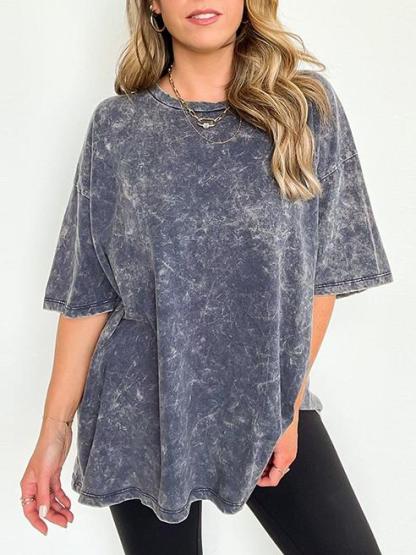 2025 Spring Sale-New Wash Oversized Top (Buy 3 Free Shipping)