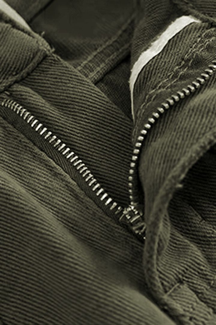 Dual Pocket Front Wide Leg Jeans