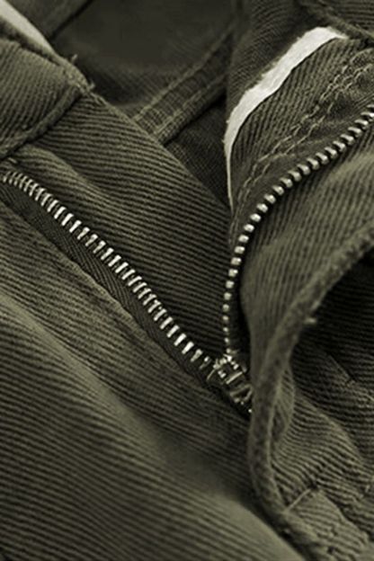 Dual Pocket Front Wide Leg Jeans