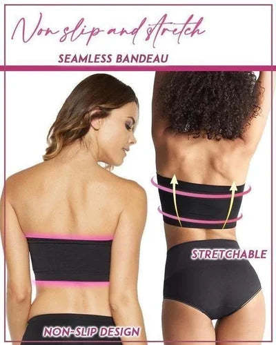 Full Support Seamless Bandeau Bra
