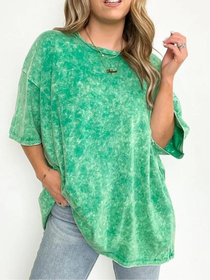 2025 New Wash Oversized Top (Buy 3 Free Shipping)