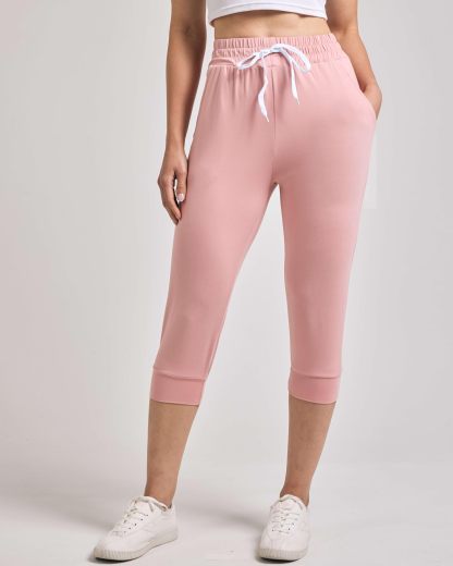 Women's Ultra Soft Lounge Capri Joggers Sweatpants Athletic Yoga with Pockets (BUY 2 FREE SHIPPING!!!)