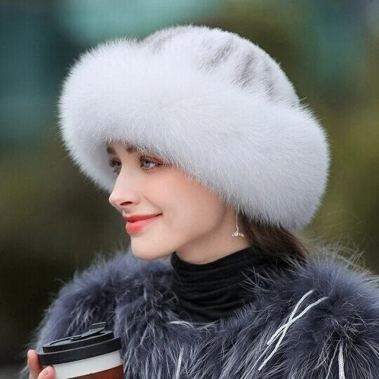 🎅Early Christmas Sale 🎁Women's Winter Furry Hat-Pink Laura