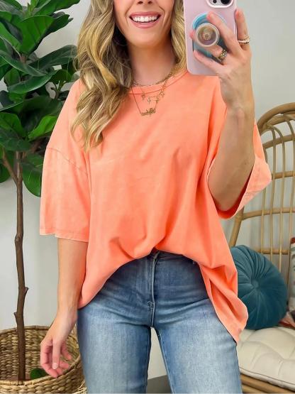 2025 New Wash Oversized Top (Buy 3 Free Shipping)