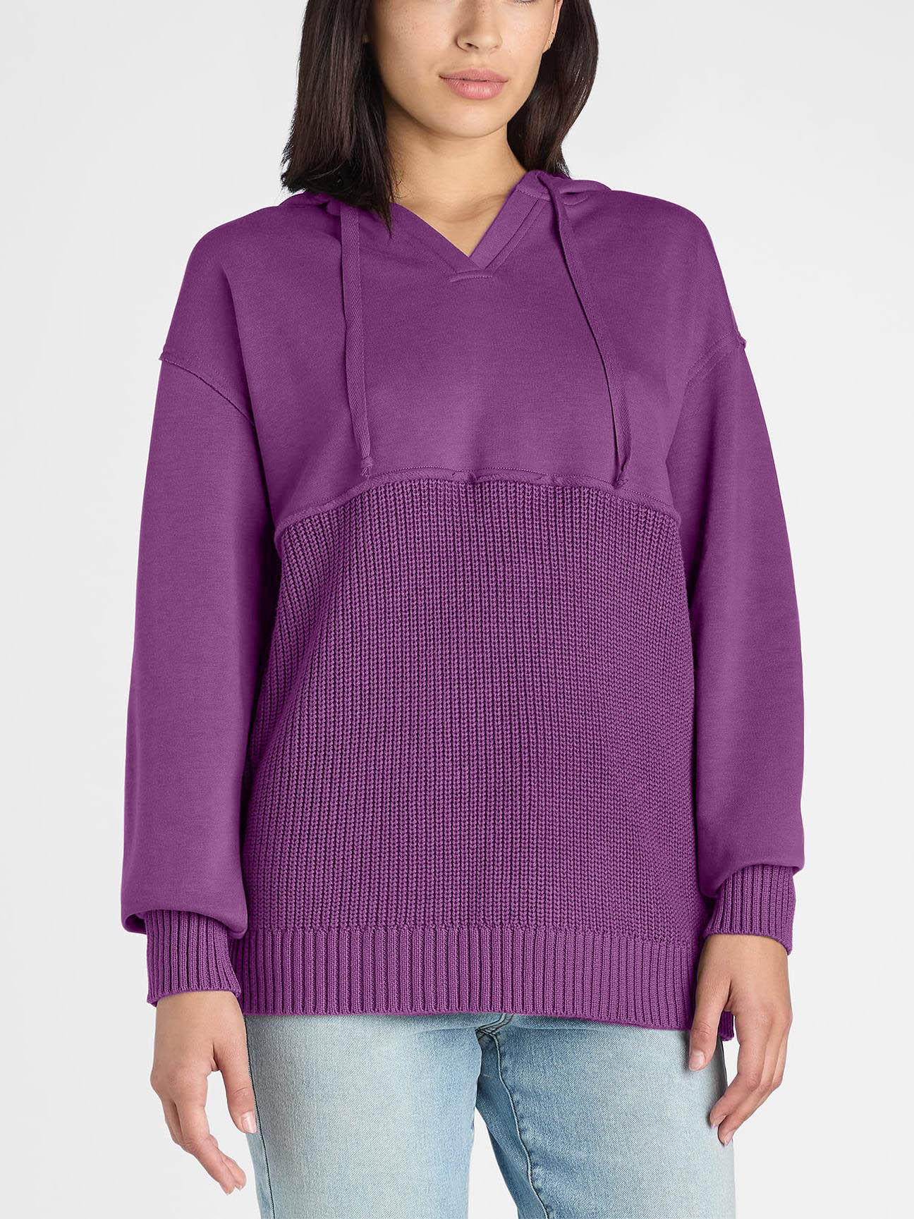 2024 Women's Casual Patchwork Hoodie