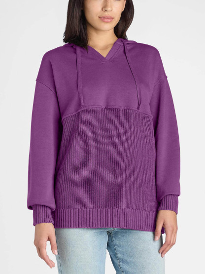 2024 Women's Casual Patchwork Hoodie