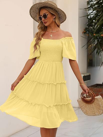 Women's Summer Casual Midi Dress