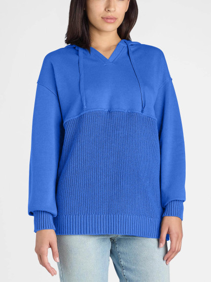 2024 Women's Casual Patchwork Hoodie