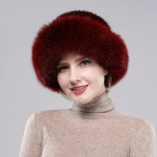 🎅Early Christmas Sale 🎁Women's Winter Furry Hat-Pink Laura