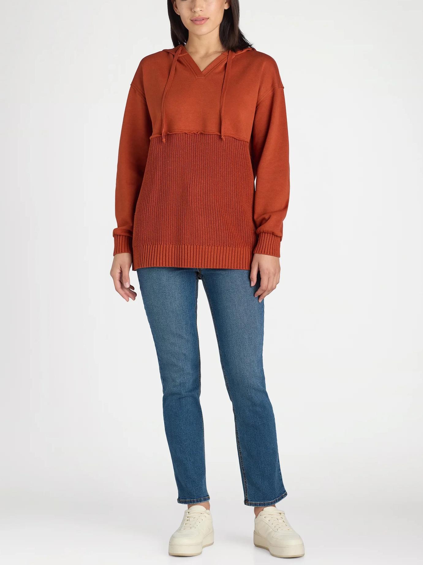 2024 Women's Casual Patchwork Hoodie