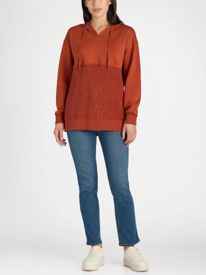 2024 Women's Casual Patchwork Hoodie