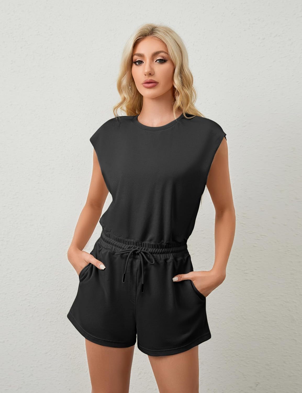 HOT SALE-Womens Casual Open Back Romper ( ⏰ 30% OFF TODAY)