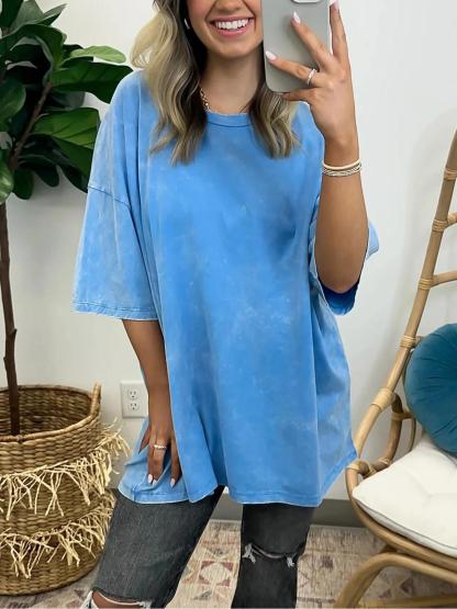2025 New Wash Oversized Top (Buy 3 Free Shipping)
